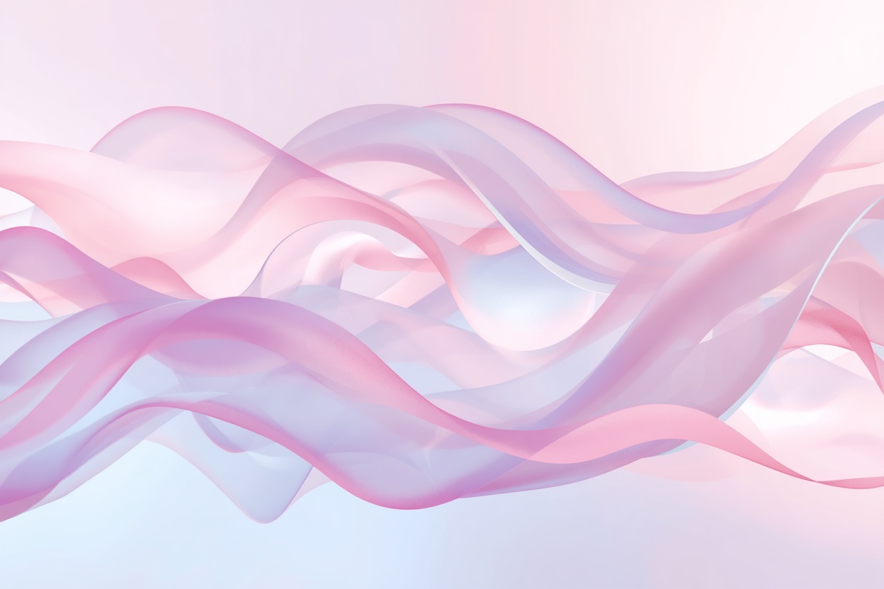 Soft abstract composition representing a calm space for gentle movement